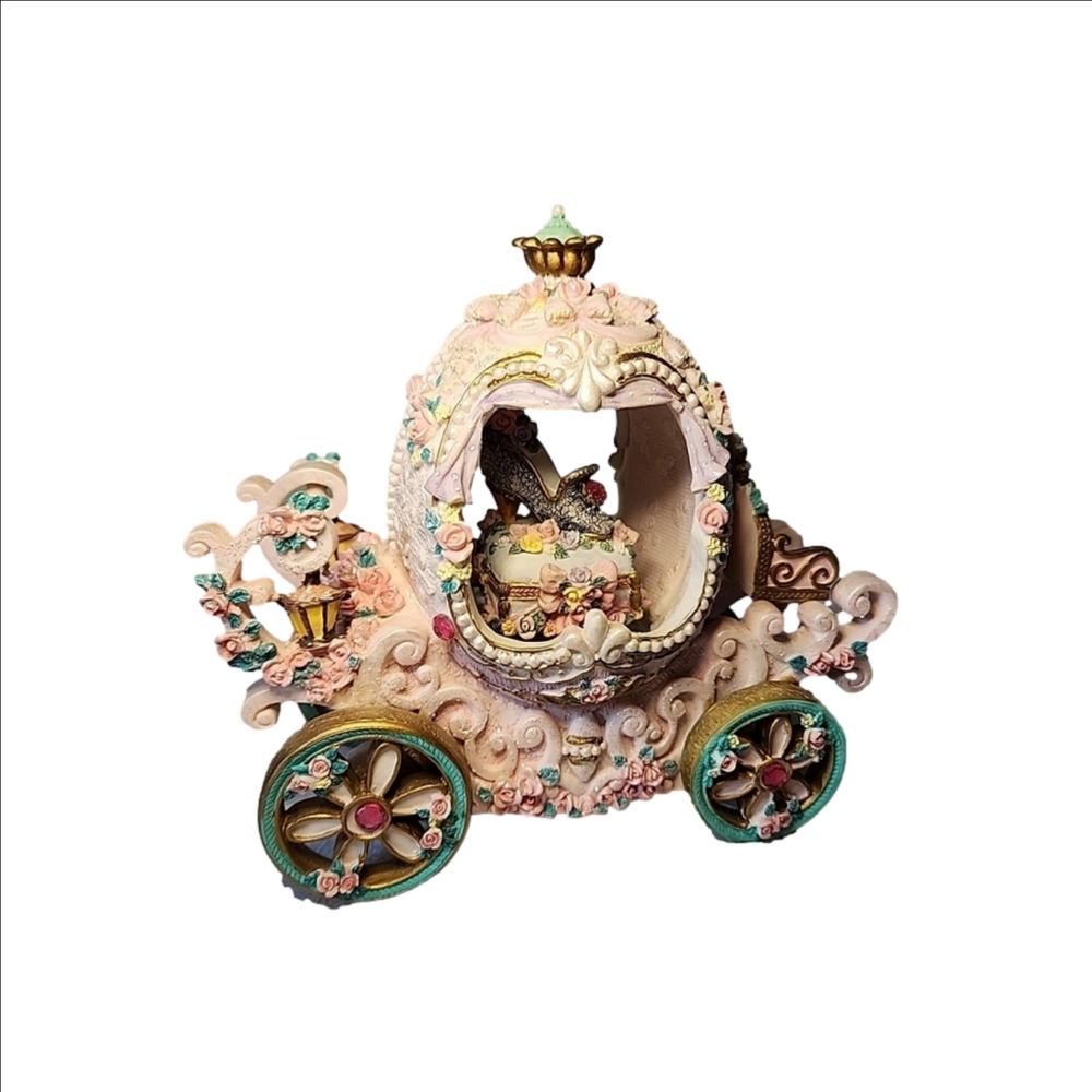 Vintage Classic Treasures Music Box Carriage Chariots Of Fire